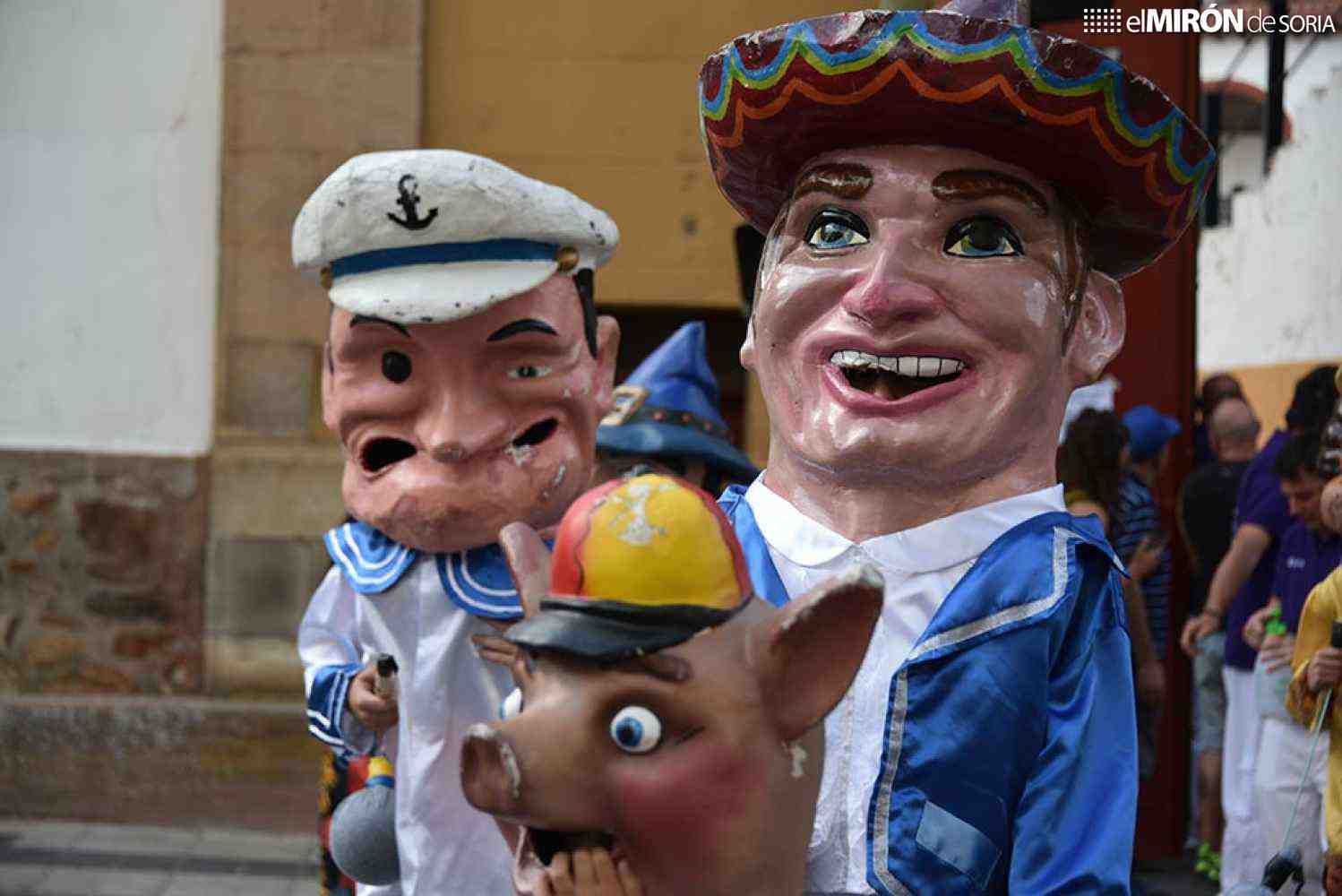 Programa para las fiestas del barrio de Santa Bárbara, en Soria
