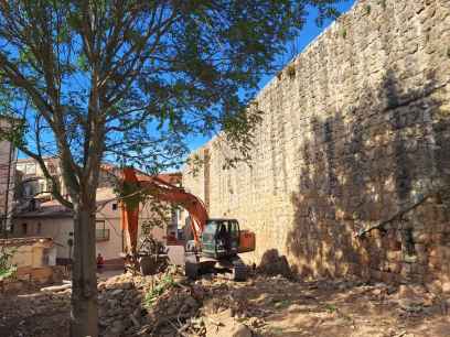 Almazán inicia obras de restauración en nuevo tramo de la muralla 