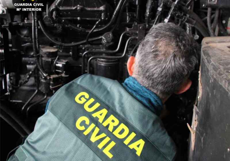 Investigadas cinco personas por alterar en Soria el número de bastidor de un turismo