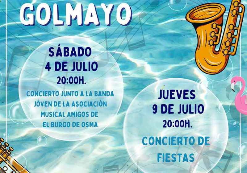 Doble cita para la Banda Municipal de Música de Golmayo