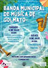Doble cita para la Banda Municipal de Música de Golmayo