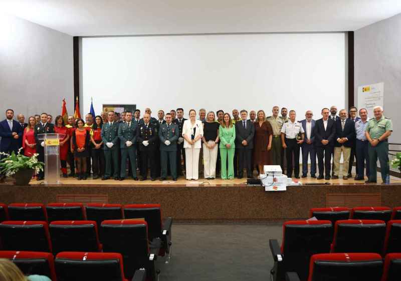 Medallas al Mérito de la Protección Civil para Camping Urbión y Pakito Alonso