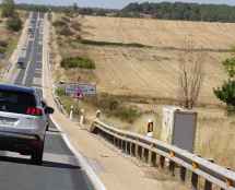 Un rádar de N-122, en Soria, entre los cincuenta 