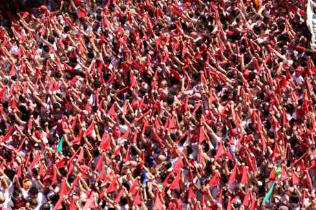 Urgencias de Navarra enciende el chupinazo de las fiestas de San Fermín