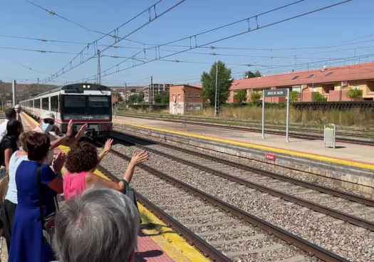 Contrato de emergencia para reponer cableado de catenaria robada en Arcos de Jalón