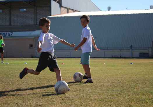 Gran reinicio del Campus de Fútbol y Multideporte San Esteban de Gormaz.