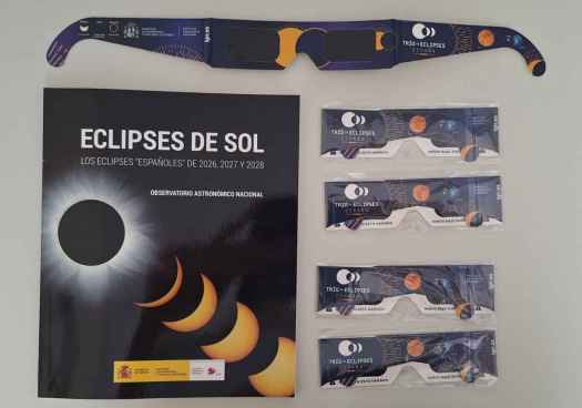 Nueva remesa de gafas certificadas del IGN para observar eclipse de forma segura