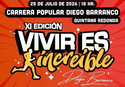 La carrera popular Diego Barranco llega a su XI edición en Quintana Redonda