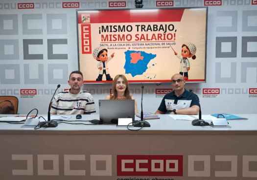 CC.OO. denuncia que personal de SACyL está entre peor pagados de España