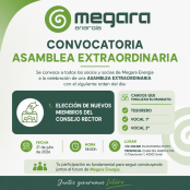 Asamblea extraordinaria de la cooperativa Megara Energía