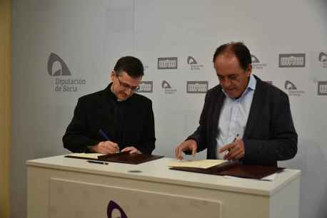 Diputación y Obispado firman nuevo convenio para reparar iglesias