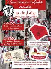 Los niños podrán vivir San Fermín el próximo 13 de julio en Vinuesa