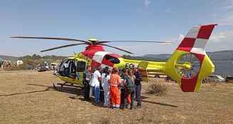 Joven herida de gravedad en accidente en circuito de Motorbeach, en Vinuesa
