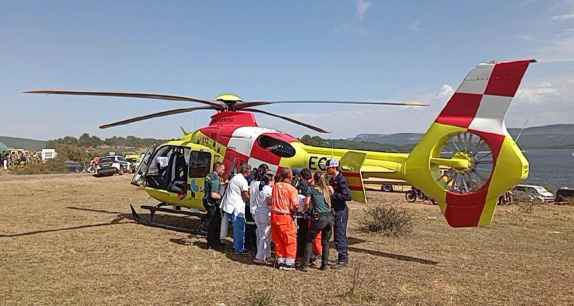 Joven herida de gravedad en accidente en circuito de Motorbeach, en Vinuesa