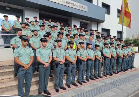 La Comandancia de la Guardia Civil de Soria incorpora este verano a 78 agentes