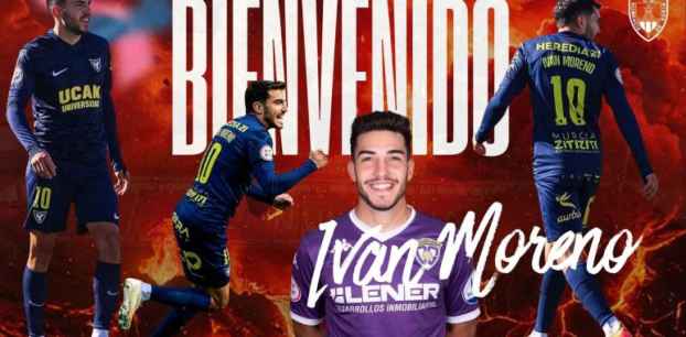 Iván Moreno, séptimo refuerzo del Numancia para campaña 2026-27