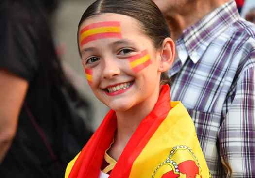 La afición soriana, con la selección española en Mundial