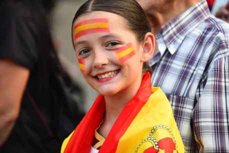 La afición soriana, con la selección española en Mundial