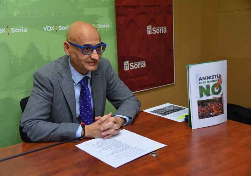 Vox pide al alcalde de Soria que encabece proceso de regeneración 