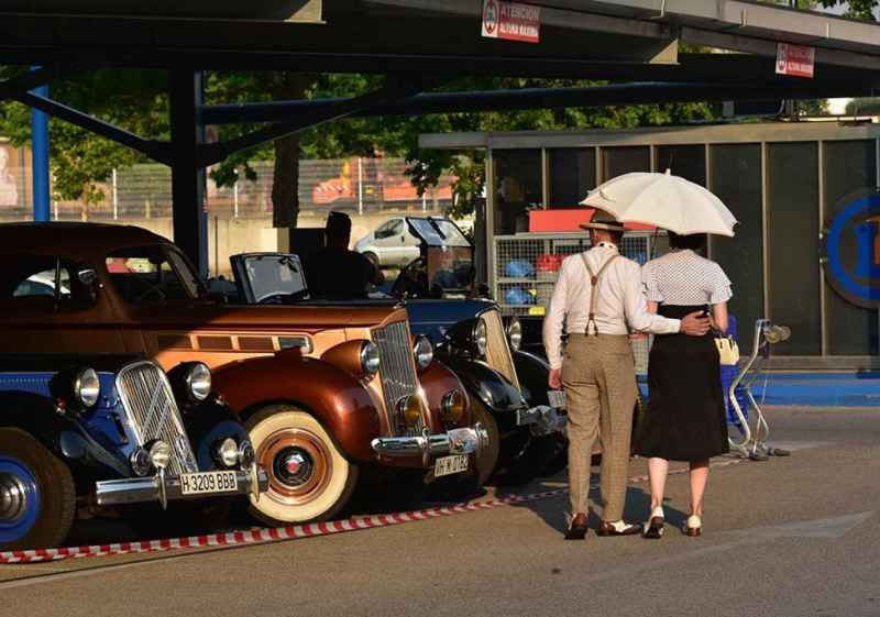 La Concentración de Coches Antiguos cumple 37 ediciones en Soria