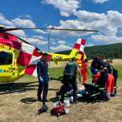 La Guardia Civil colabora en asistencia sanitaria a hombre en Laguna Negra