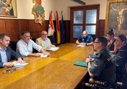 El Burgo de Osma estudia seguridad local durante eventos del verano
