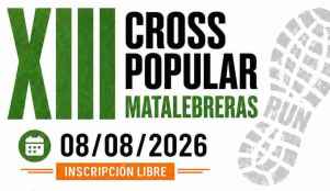 Matalebreras publica reglamento de su XIII Cross popular