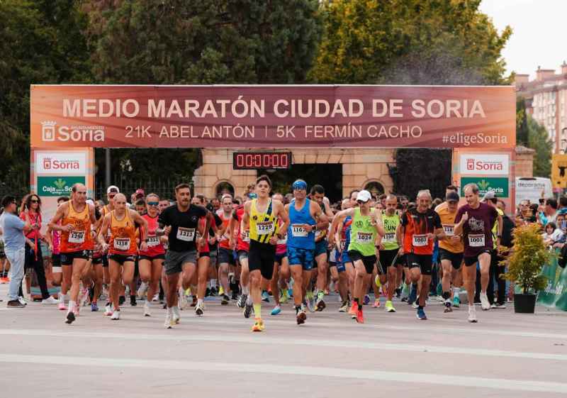 El Medio Maratón Ciudad de Soria supera 500 inscritos y busca su récord de 