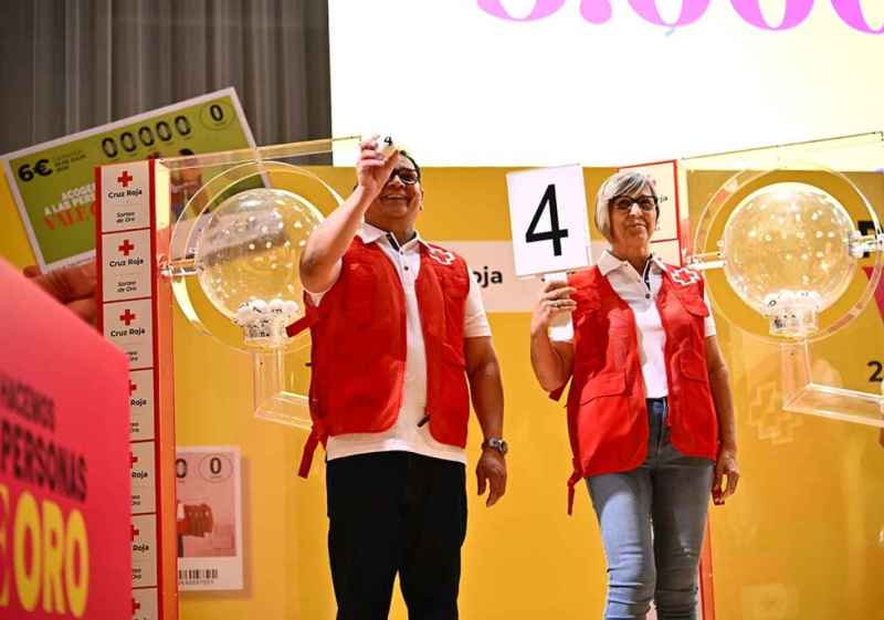 El primer premio del Sorteo de Oro de Cruz Roja 2026 sonríe a Lugo