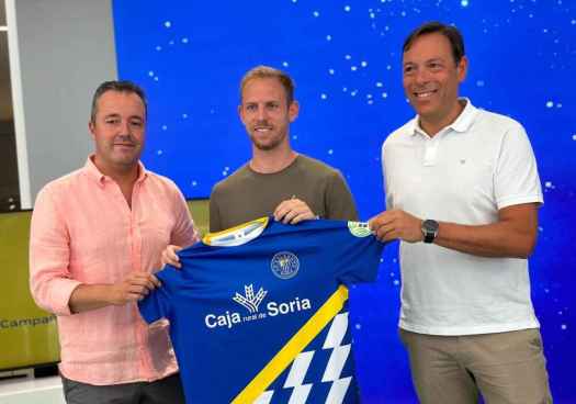 Dani Nieto regresa a Soria para apoyar proyecto deportivo de C.D. Calasanz