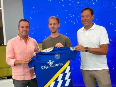 Dani Nieto regresa a Soria para apoyar proyecto deportivo de C.D. Calasanz