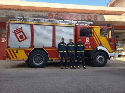 Soria despliega efectivos para colaborar en extinción de incendio de Ávila