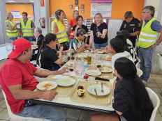 La Junta coordina atención social y sanitaria de 2.838 personas afectadas por incendio de Ávila 