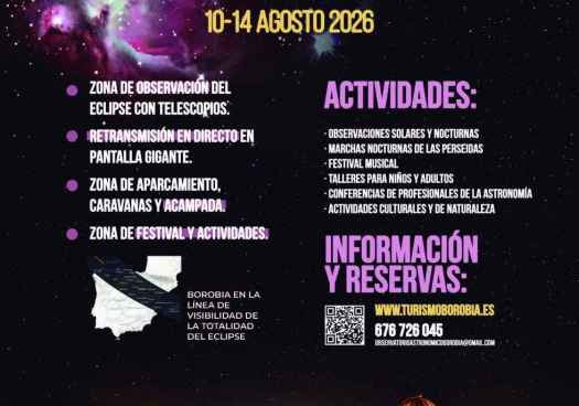 Borobia pone la astronomía al alcance con eclipse histórico e inclusivo