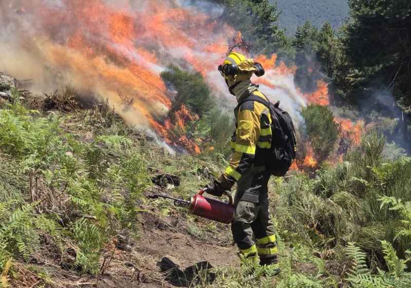 La Junta prolonga alerta por riesgo meteorológico de incendios forestales en toda la Comunidad