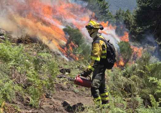 La Junta prolonga alerta por riesgo meteorológico de incendios forestales en toda la Comunidad