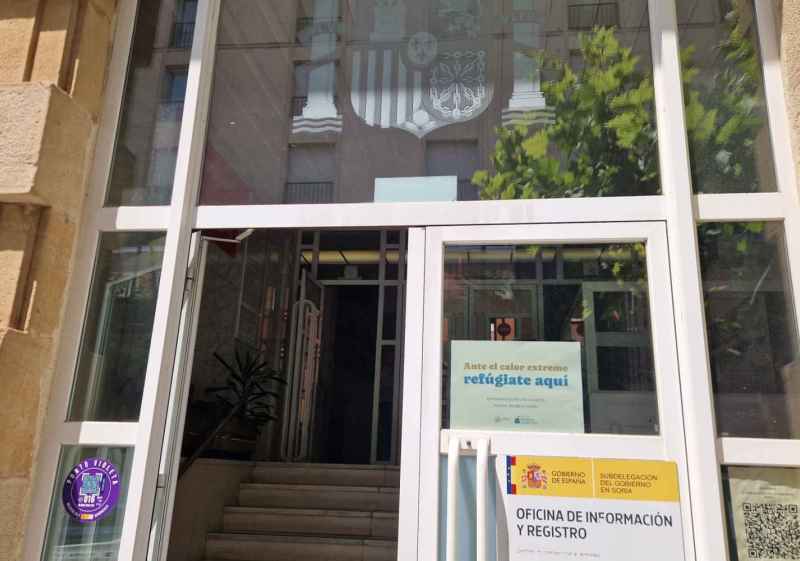 La subdelegación del Gobierno en Soria se incorpora a red de refugios climáticos 