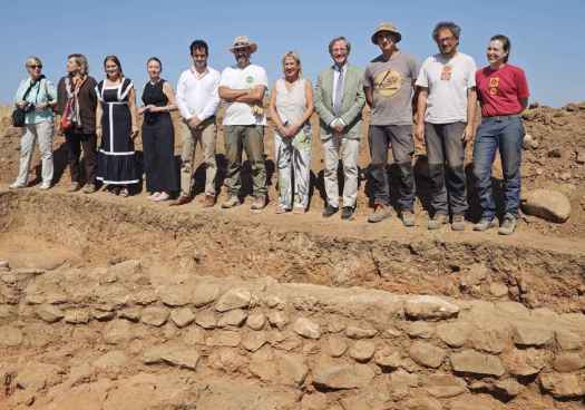 La excavación arqueológica en Numancia documenta este verano ocupación prehistórica 