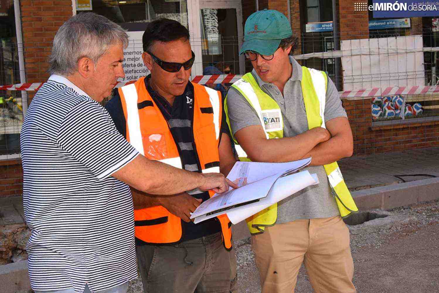 La rotonda de la plaza del Rosario se abrirá al tráfico en noviembre