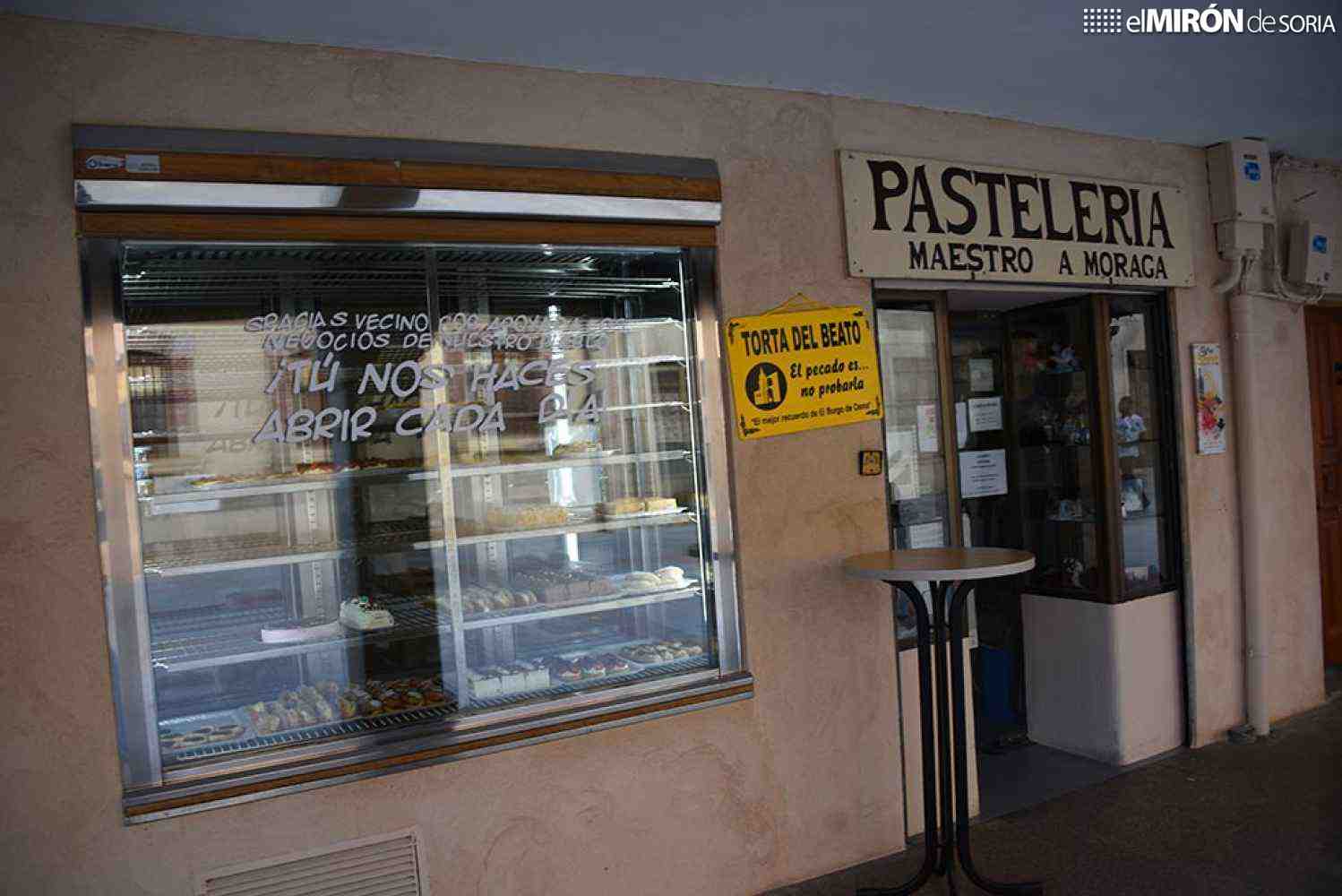 Pastelería Moraga, casi cuatro décadas endulzando la vida en El Burgo de Osma