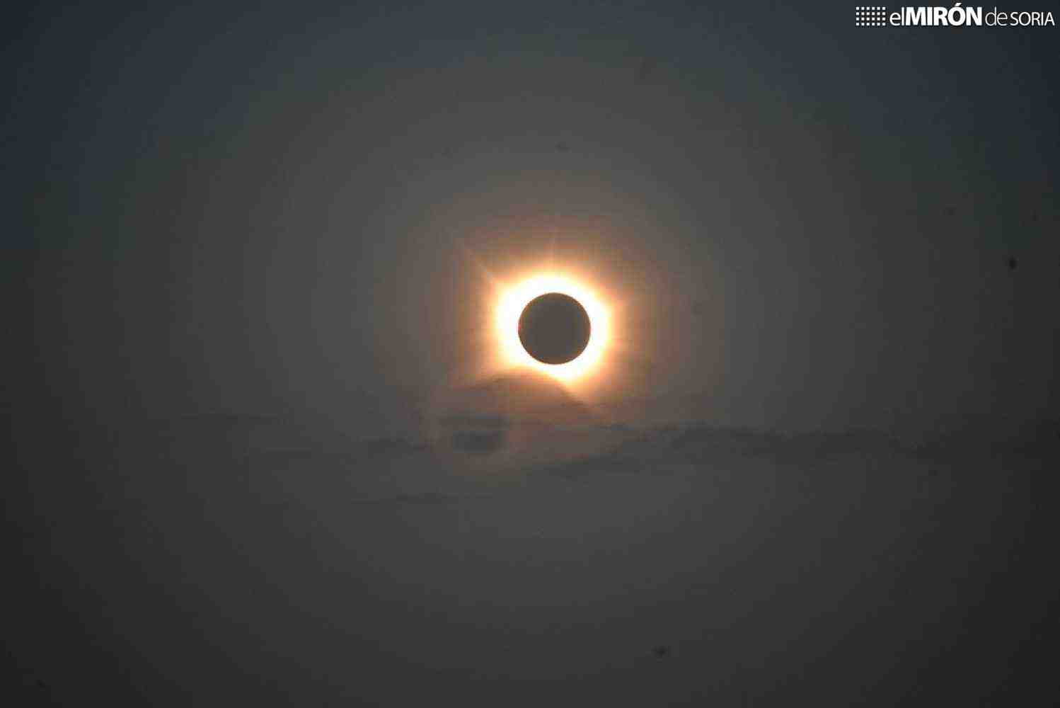 Soria lidera gasto de clientes de banco europeo durante el eclipse solar