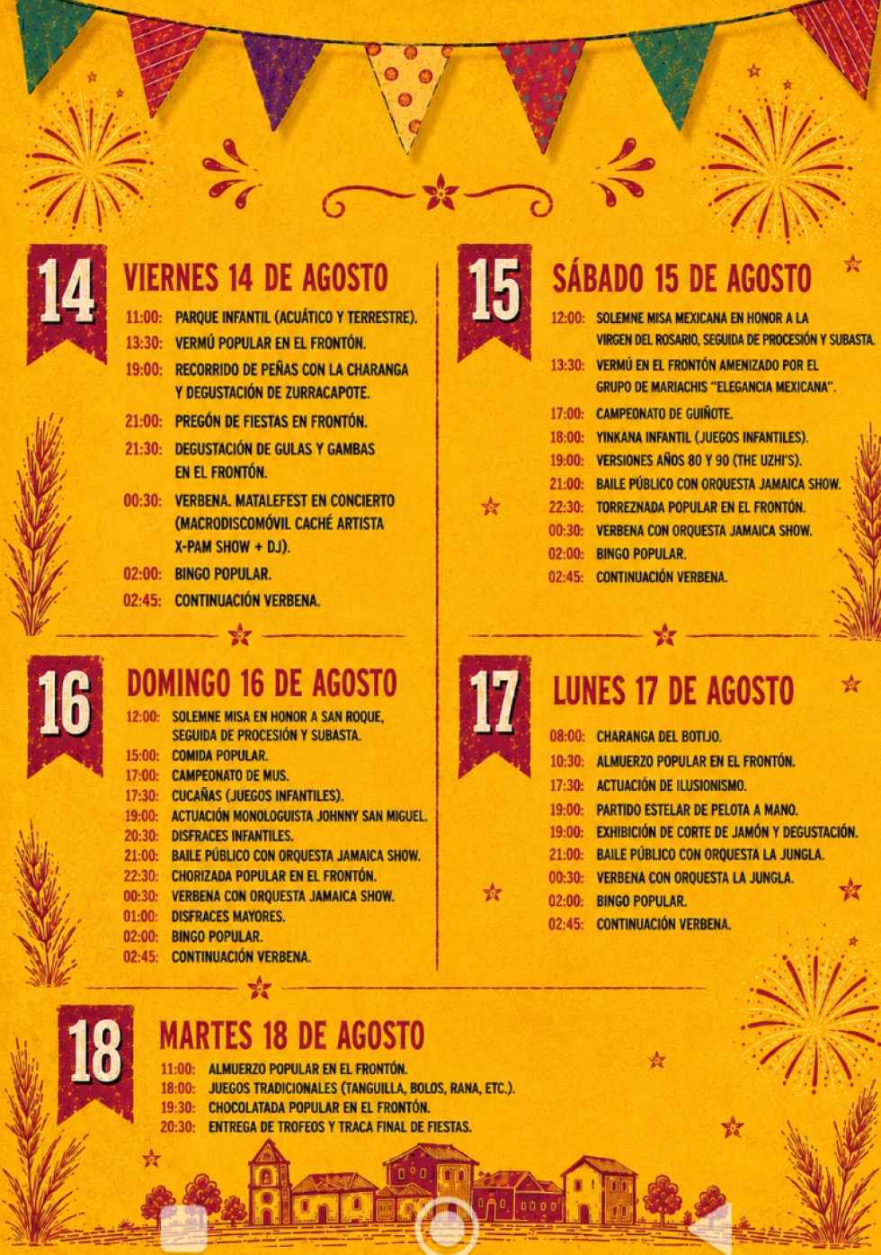 "La torreznada", incluida en programa de fiestas de Matalebreras