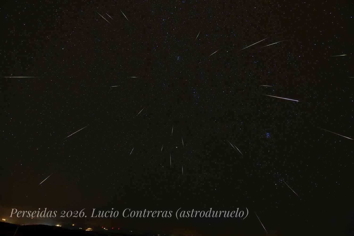 Las Perseidas, otro fenómeno cósmico captado desde Soria
