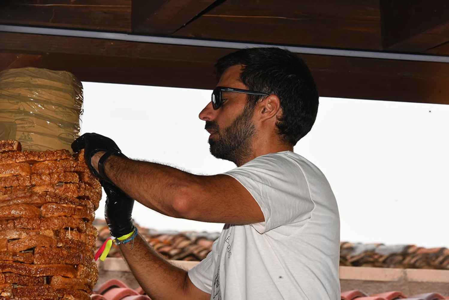 Matalebreras bate de neuvo récord de altura de una torre de torreznos