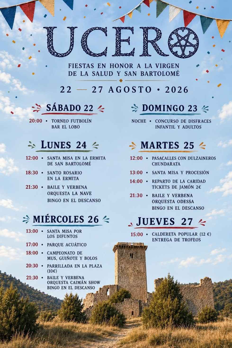 Ucero celebra el 24 de agosto una de las romerías más singulares de Soria