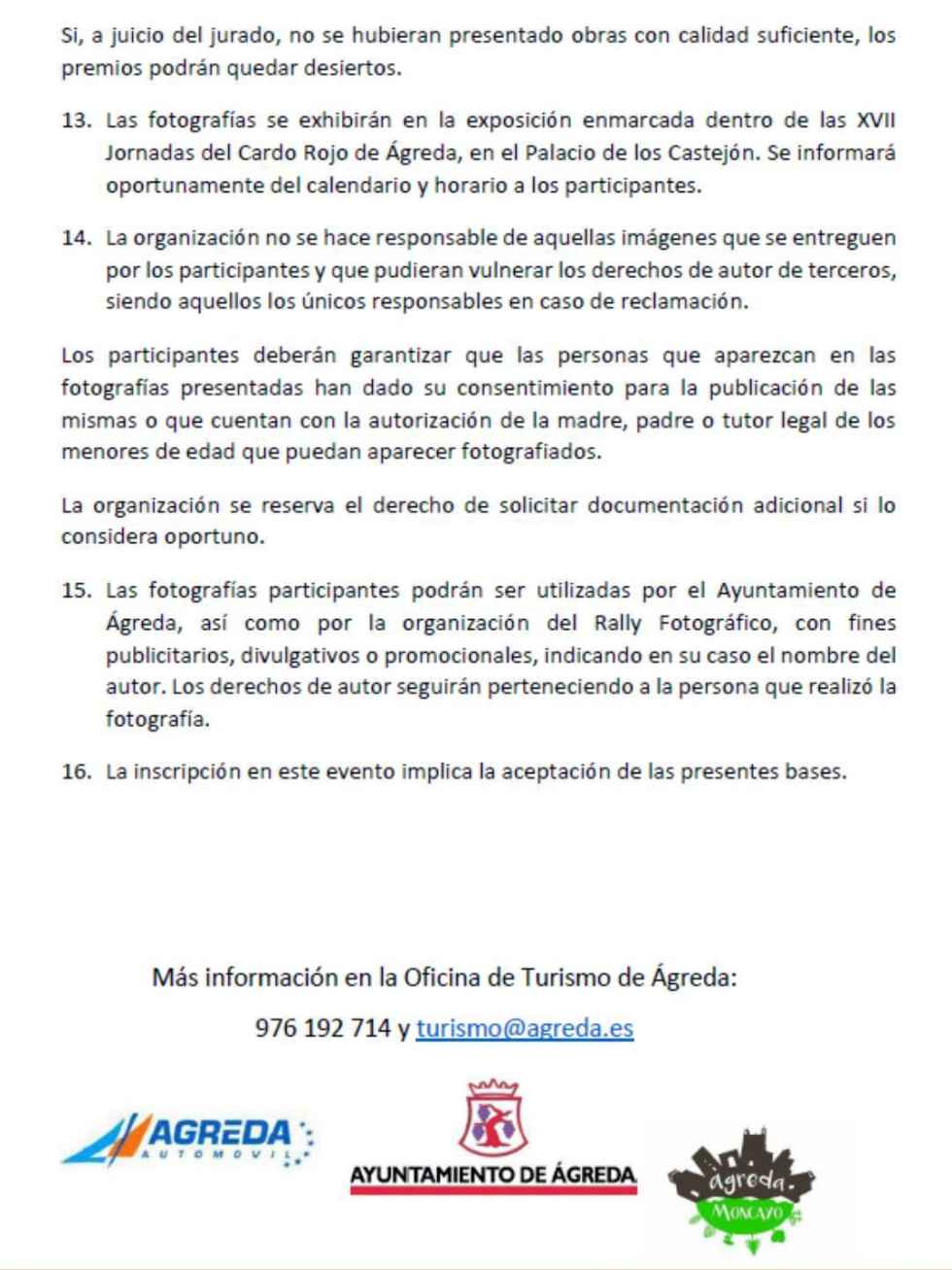 Ágreda convoca IX edición de su Rally Fotográfico