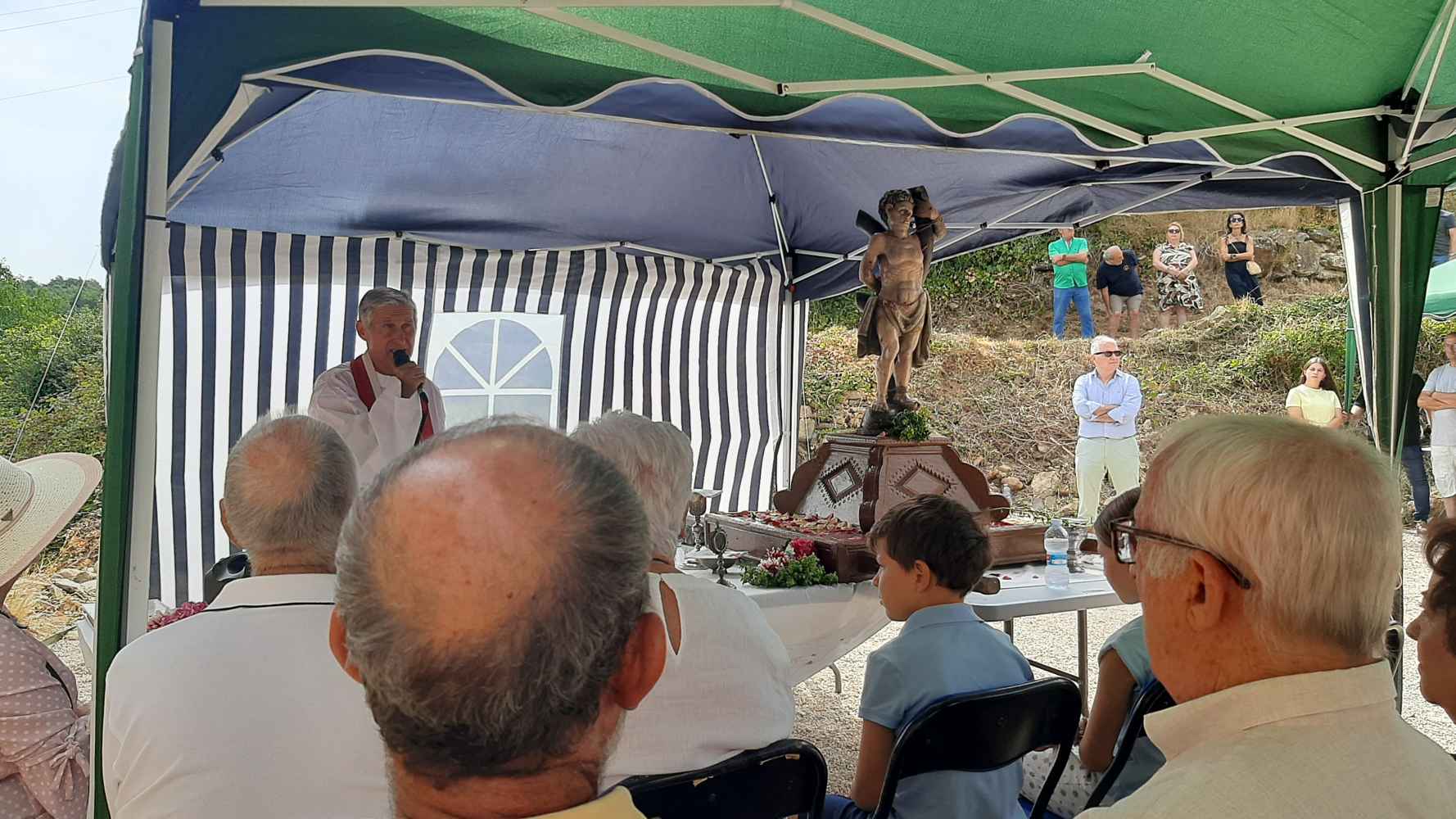 Vozmediano hace historia recuperando la ermita y la romería de San Sebastián
