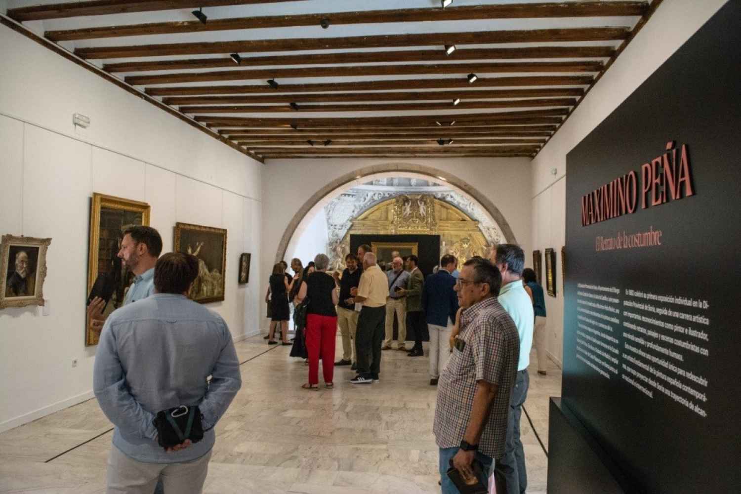 La exposición de Maximino Peña supera los 5.400 visitantes en primer mes en El Burgo de Osma