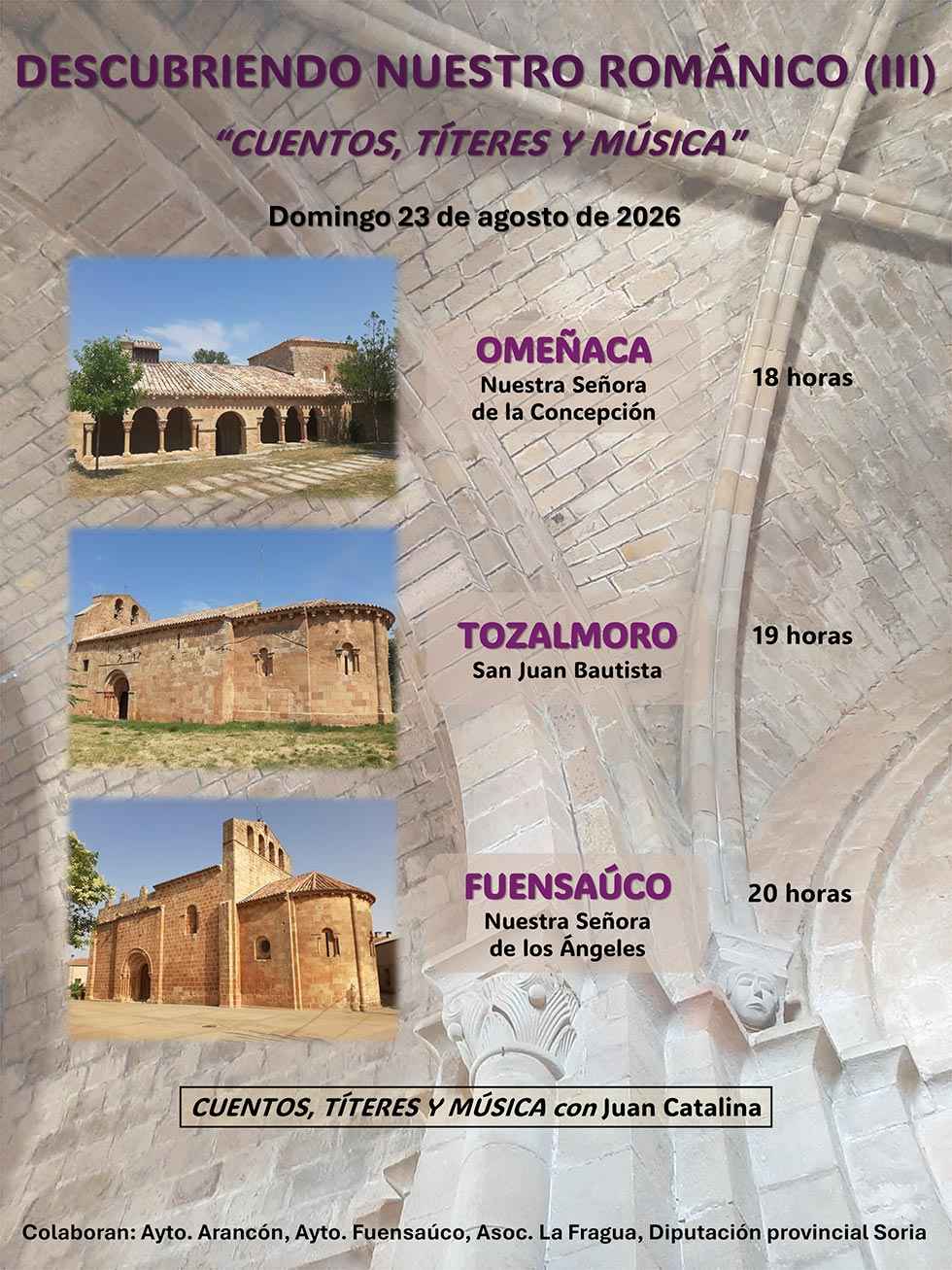 Omeñaca, Tozalmoro y Fuensaúco vuelven a descubrir su románico