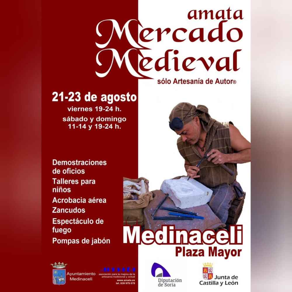 Medinaceli organiza la tercera edición de su mercado medieval